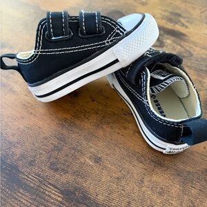 Converse Kids Black and White Sneakers